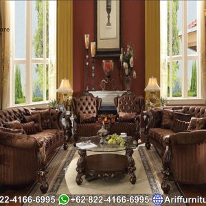 Set Sofa Tamu Mewah Alexa Luxury Style