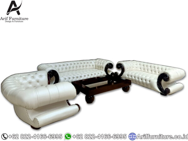 sofa tamu mewah klasik jepara
